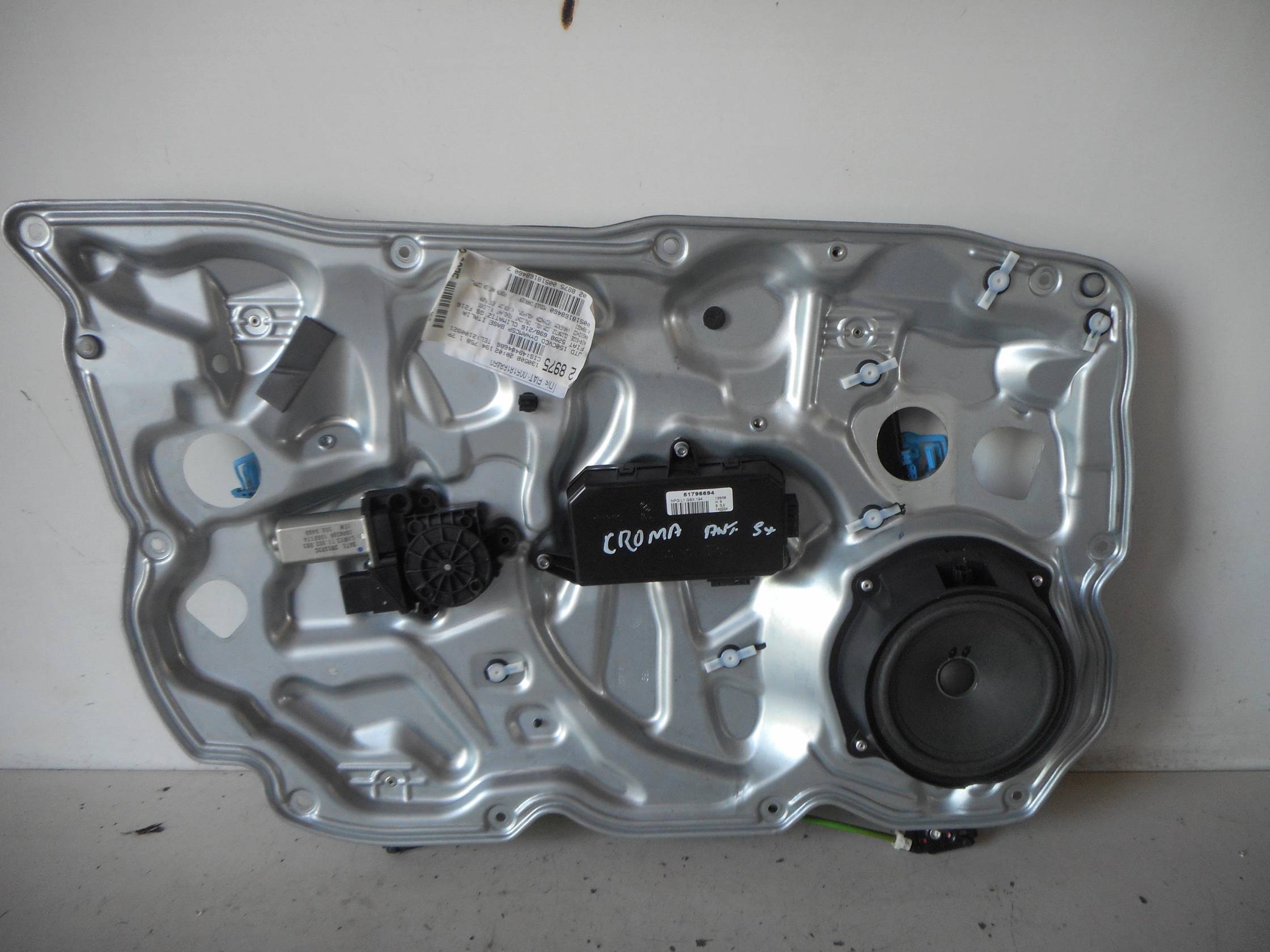 Alzacristallo elettr. porta ant. sx.